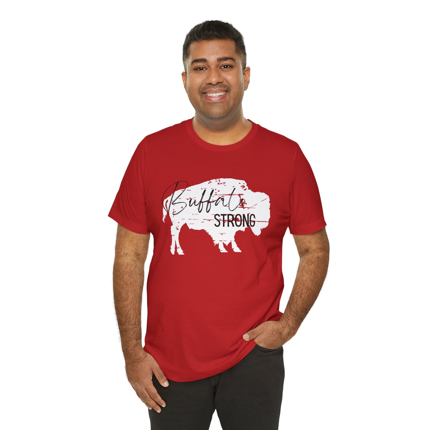 Buffalo Strong Unisex Jersey Short Sleeve Tee