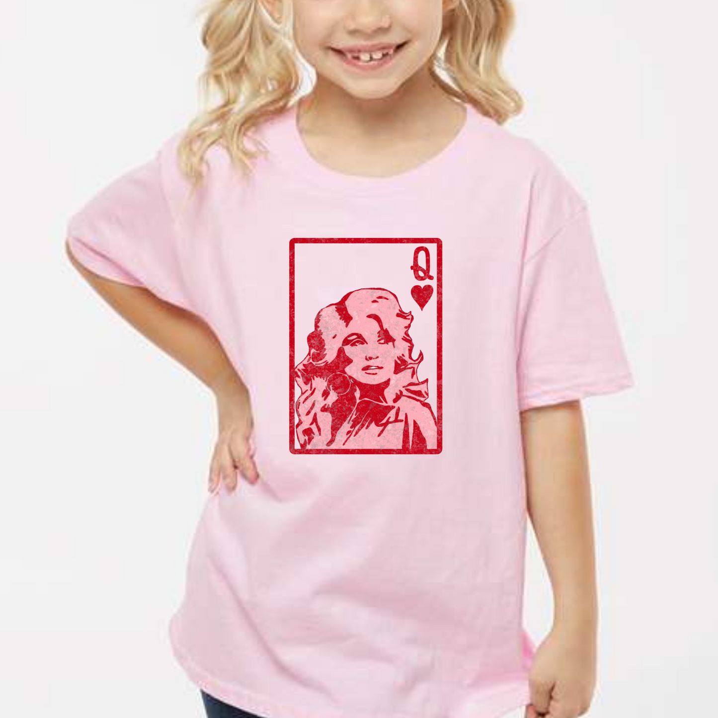 Queen Dolly Valentine's Tee Adult and Youth