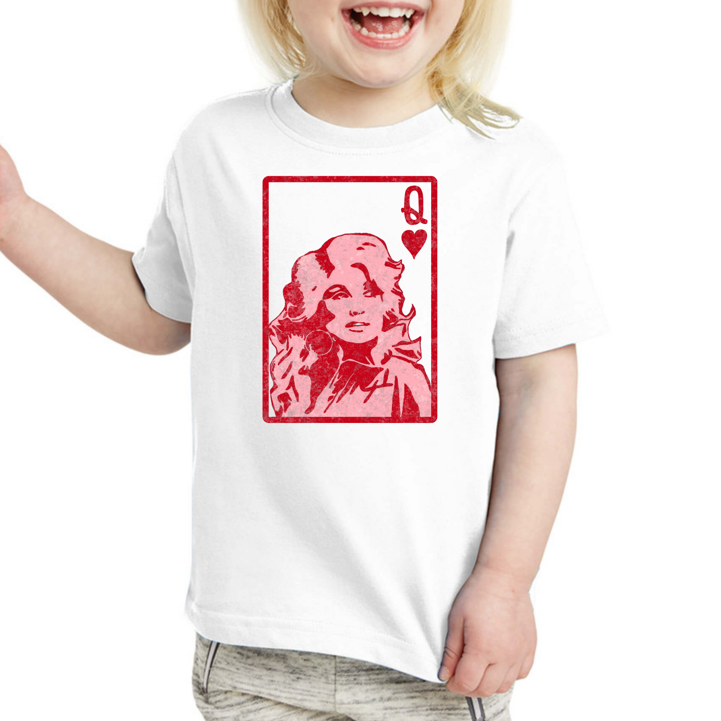 Queen Dolly Valentine's Tee Adult and Youth