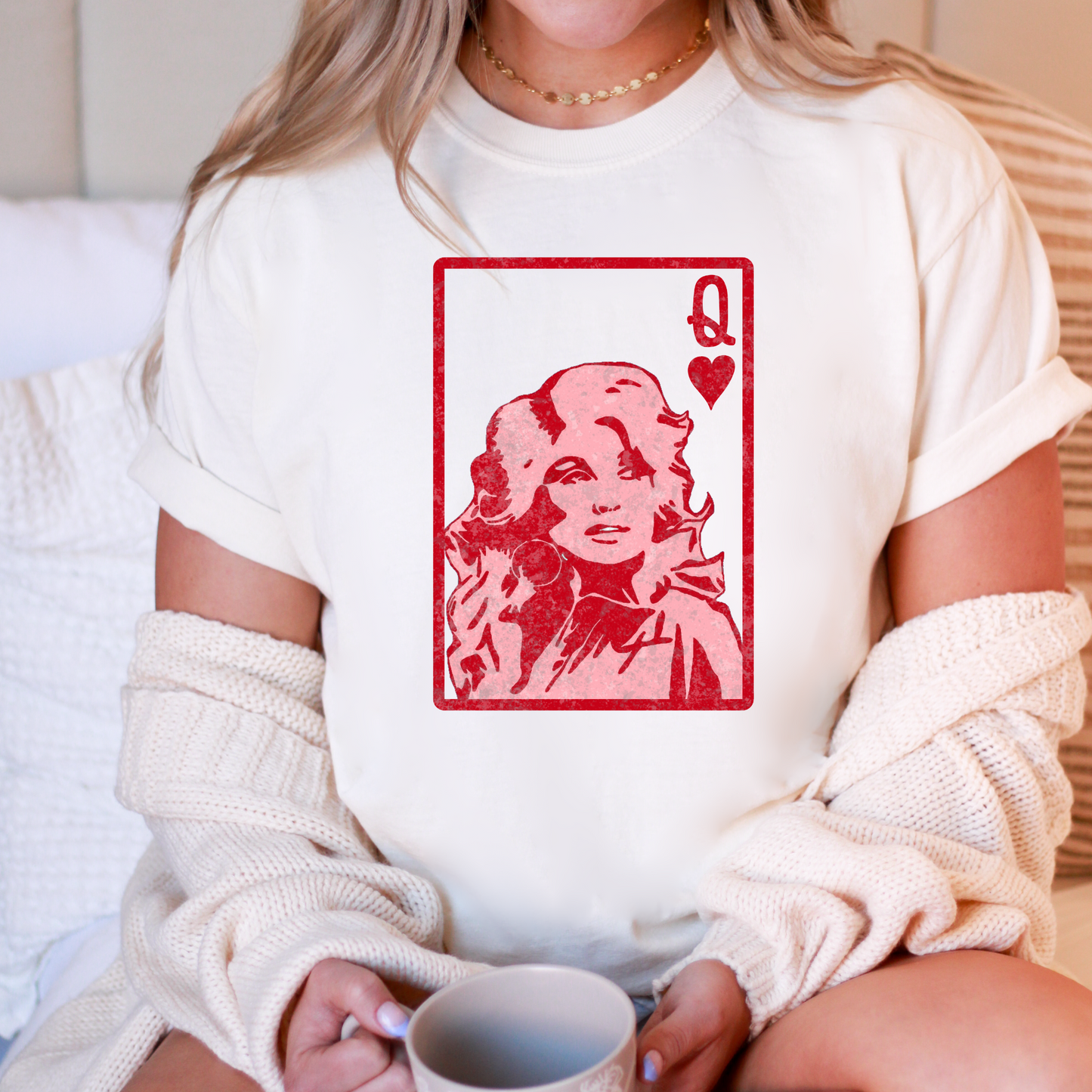 Queen Dolly Valentine's Tee Adult and Youth