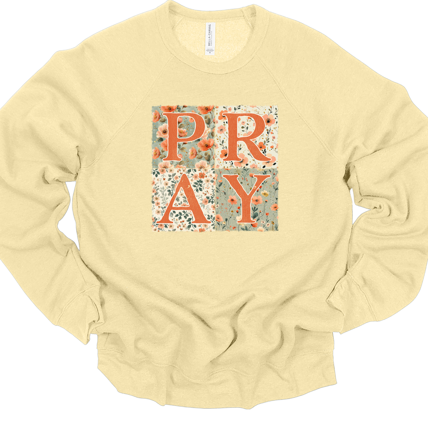 PRAY Floral Tee