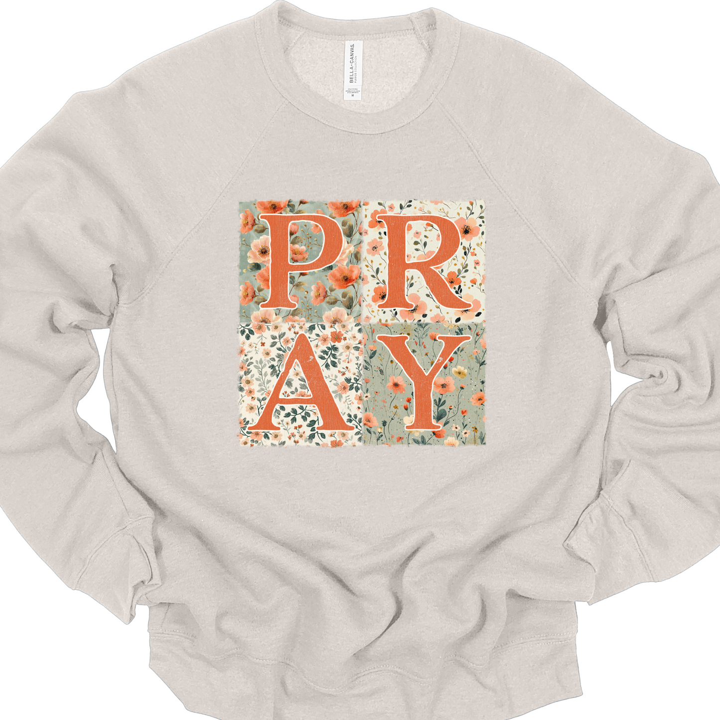 PRAY Floral Tee