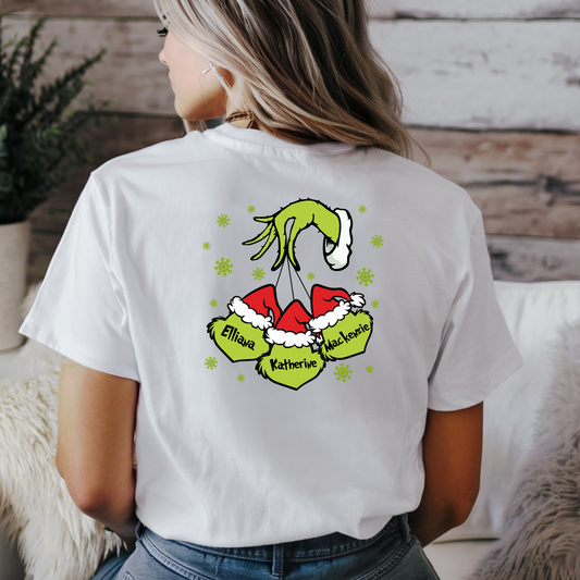 Mama Grinch Stink Stank Stunk Longsleeve and Short Sleeve