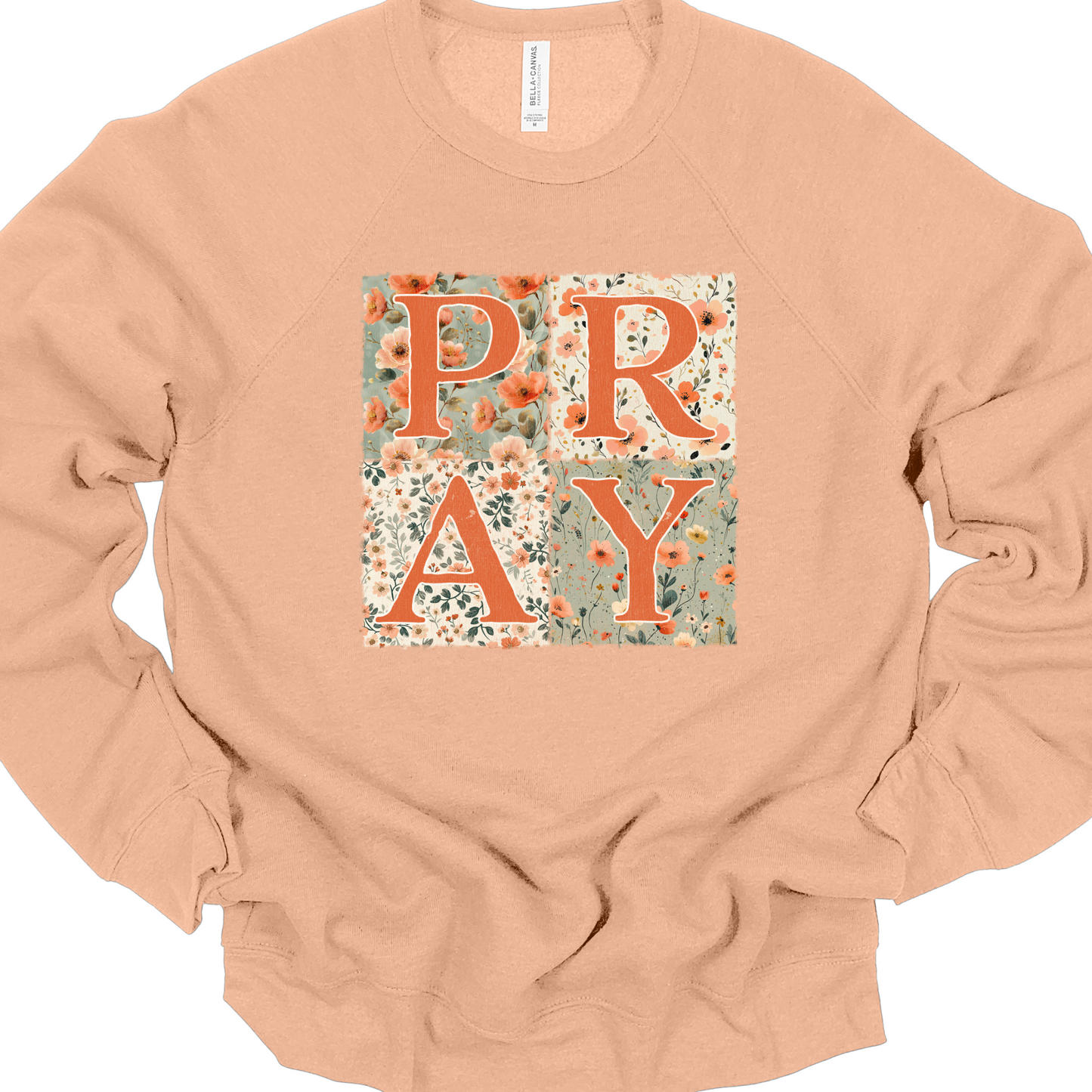 PRAY Floral Tee